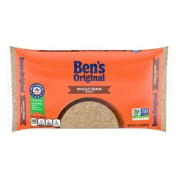 BEN'S ORIGINAL Whole Grain Brown Rice, 2 LB Bag