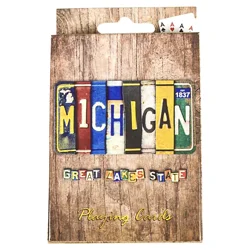 Playing Cards License Plate Michigan