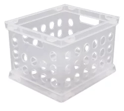 Sterilite Clear Small Crate