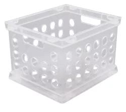 Sterilite Clear Small Crate