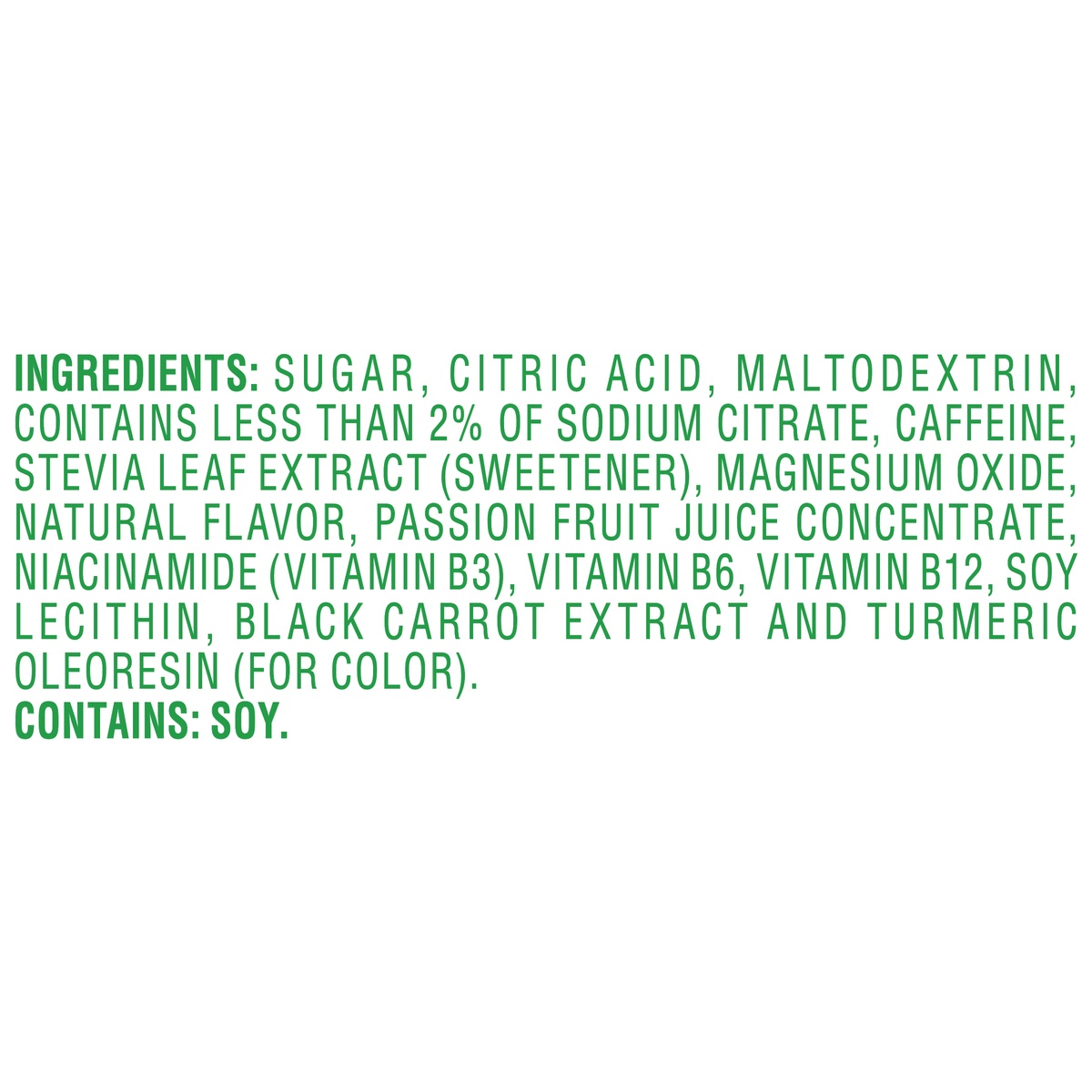 slide 4 of 11, Crystal Light Pure Energy Tropical Citrus Naturally Flavored Powdered Drink Mix with Caffeine & No Artificial Sweeteners On-the-Go, 6 ct