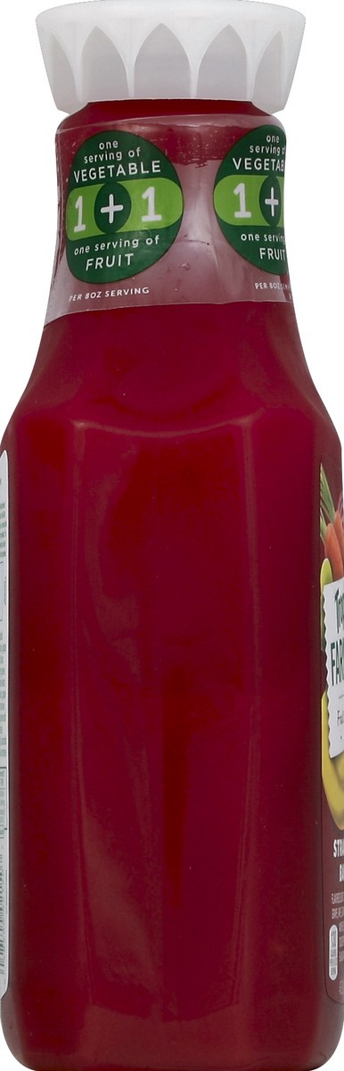 slide 3 of 4, Tropicana Farmstand Strawberry Banana Fruit & Vegetable Juice - 46 fl oz, 46 fl oz