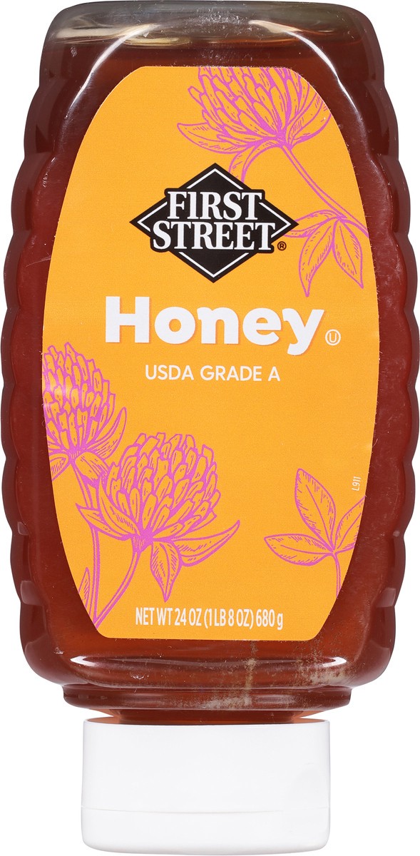 slide 13 of 14, First Street Fs Honey Extra Light Amber, 24 oz