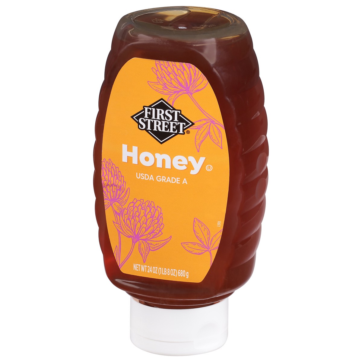 slide 3 of 14, First Street Fs Honey Extra Light Amber, 24 oz