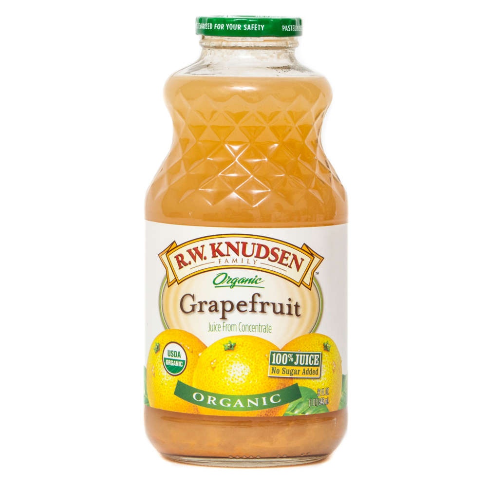 slide 1 of 1, R.W. Knudsen Family Organic Grapefruit Juice- 32 fl oz, 32 fl oz