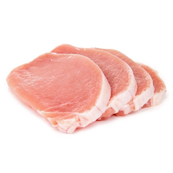 slide 1 of 1, Kowalskis Naturally Raised Fresh Boneless Pork Loin Chops, per lb