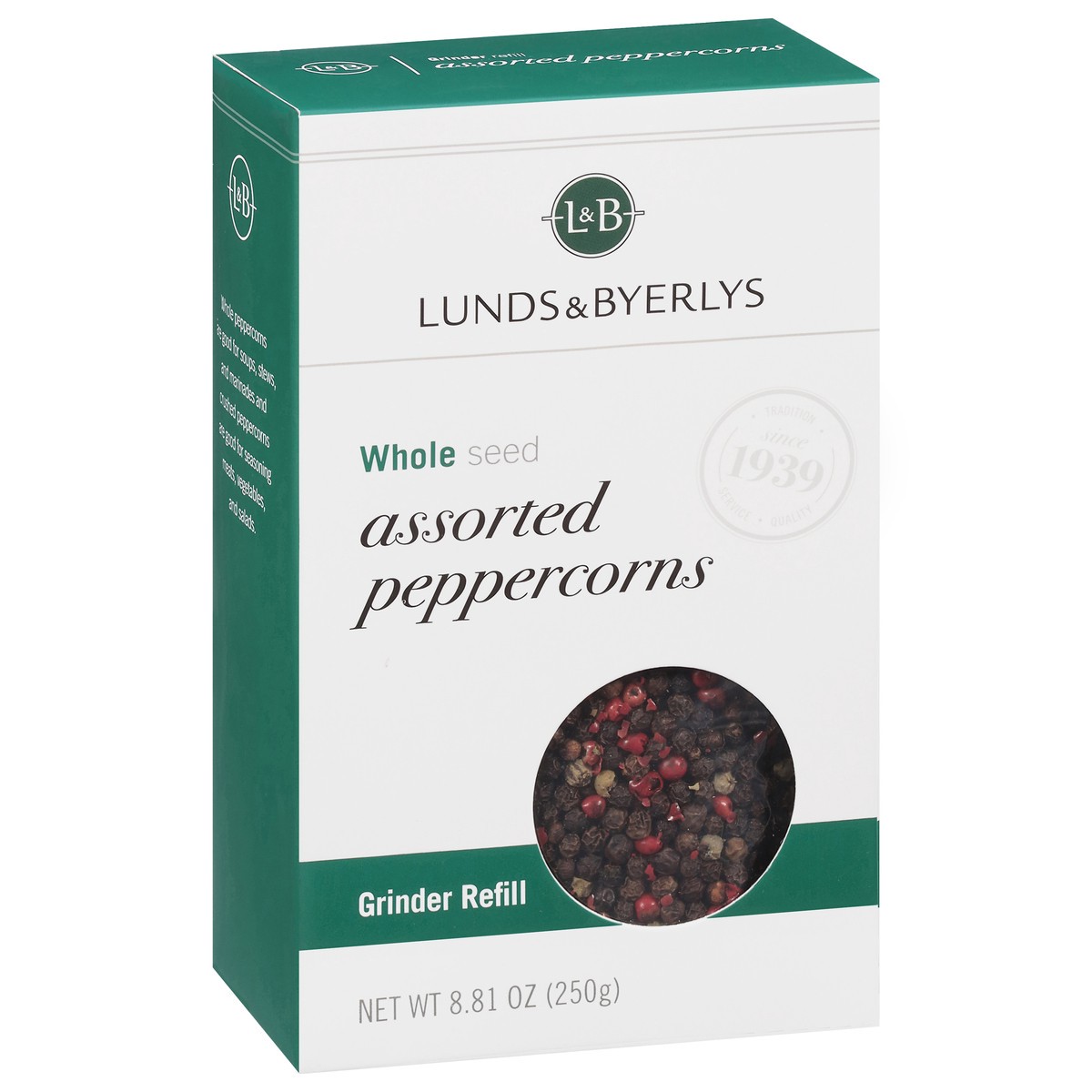 slide 4 of 4, Lunds & Byerlys Whole Seed Assorted Peppercorns 8.81 oz, 8.81 oz