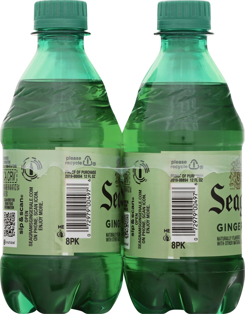 slide 3 of 10, Coke Seagrams Ginger Ale - 8 ct; 12 fl oz, 8 ct; 12 fl oz