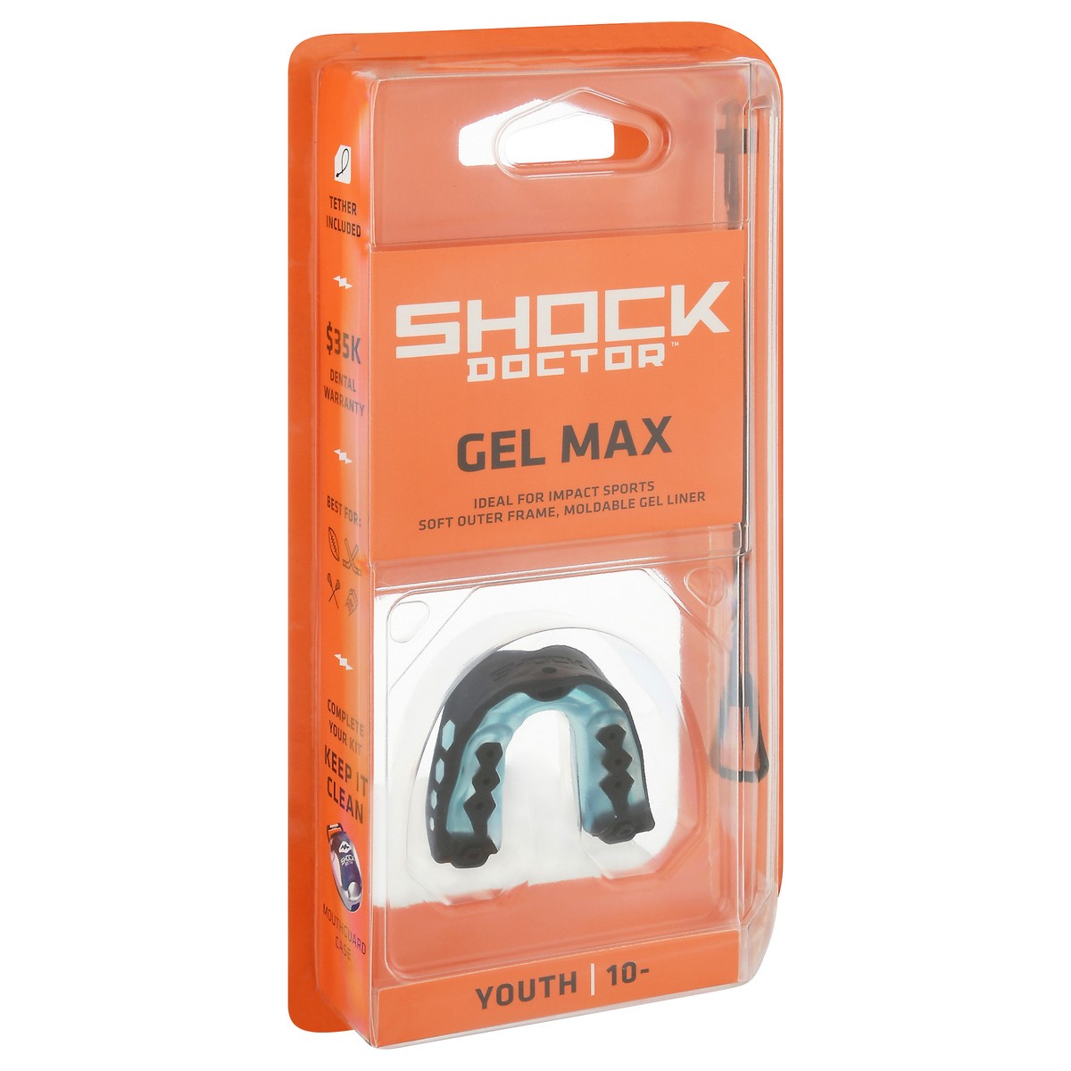 slide 4 of 9, Shock Doctor Gel Max Mouthguard, 1 ct