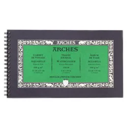 Arches Aquarelle 10" x 6" Cold Pressed Watercolor Travel Journal