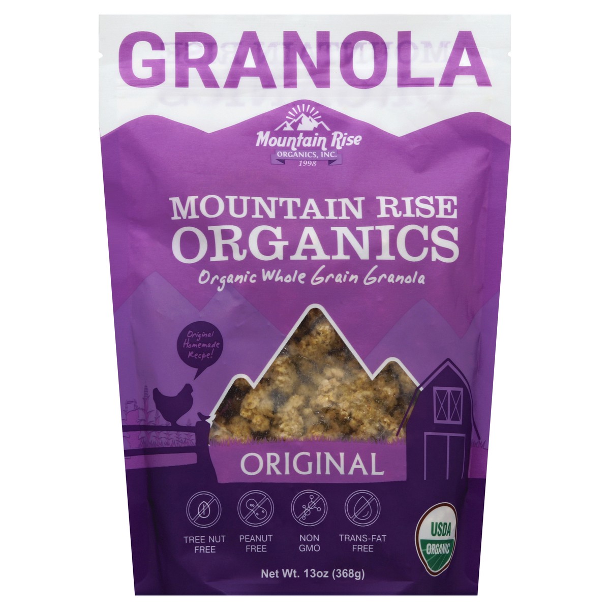 slide 3 of 3, Mountain Rise Granola 13 oz, 13 oz