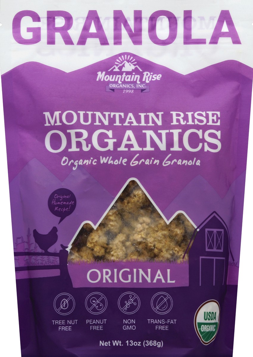 slide 1 of 3, Mountain Rise Granola 13 oz, 13 oz