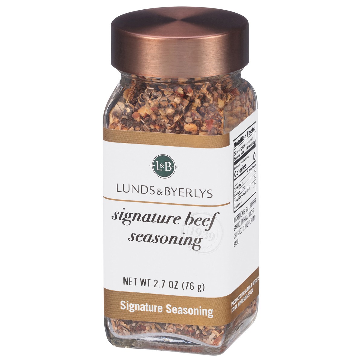 slide 4 of 4, Lunds & Byerlys Signature Beef Seasoning 2.7 oz, 2.7 oz