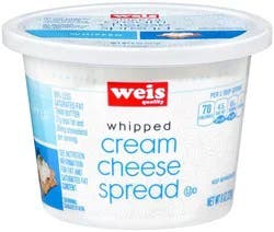 Weis Quality Whipped Spread Cheese Cream