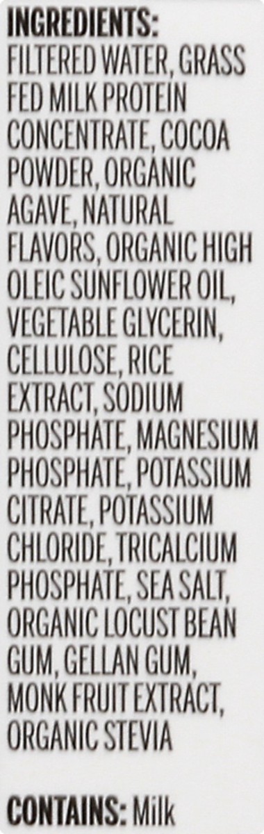 slide 6 of 11, Orgain 20g Grass Fed Clean Protein Grass-Fed Shake- Creamy Chocolate Fudge 11oz, 1ct, 11 fl oz