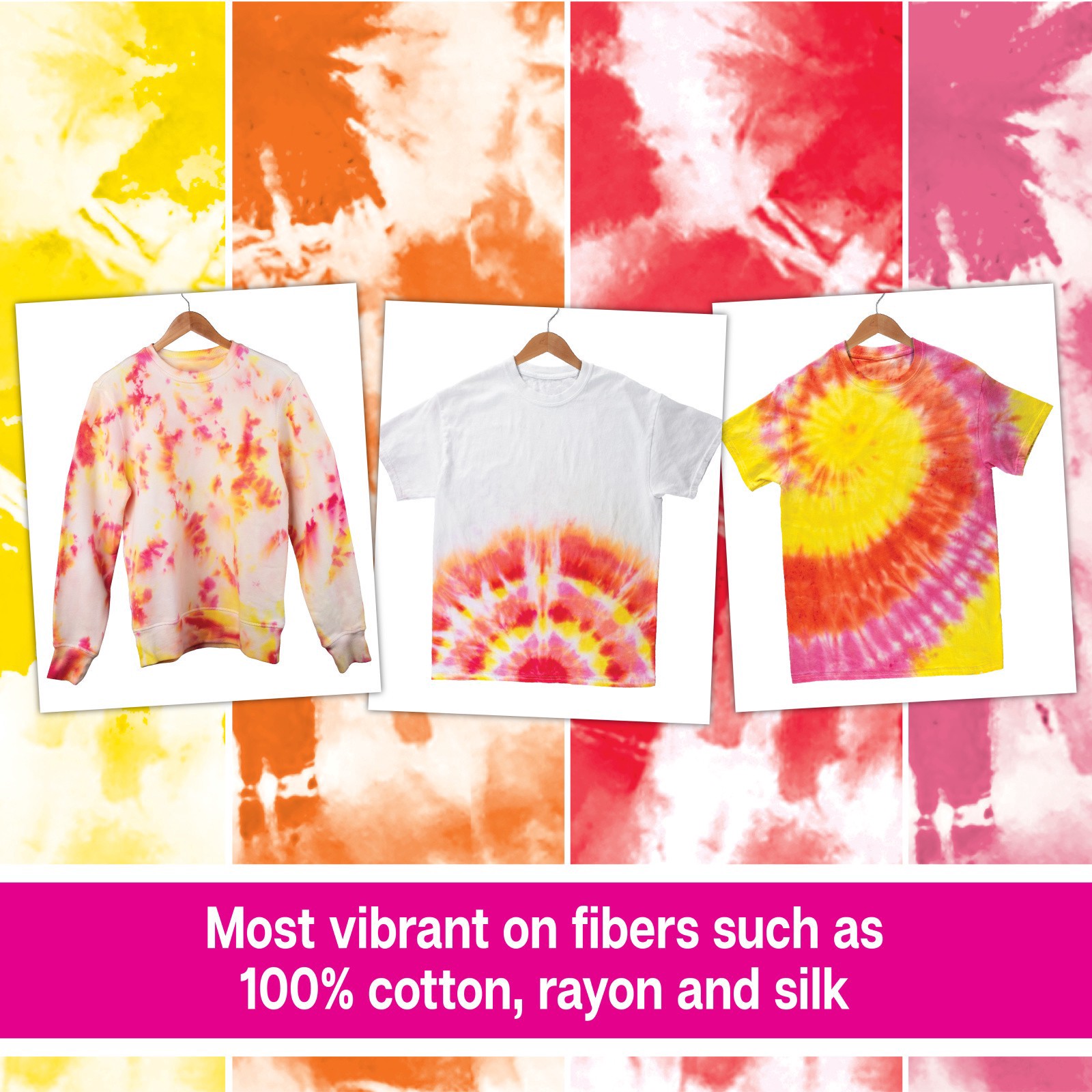 slide 5 of 8, Tulip Block Party One-Step Tie-Dye Kit, 116 ct