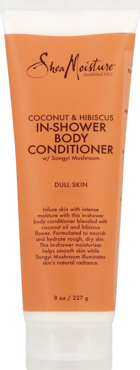 slide 1 of 4, SheaMoisture In-Shower Body Wash Conditioner Coconut & Hibiscus, 8 oz, 8 oz