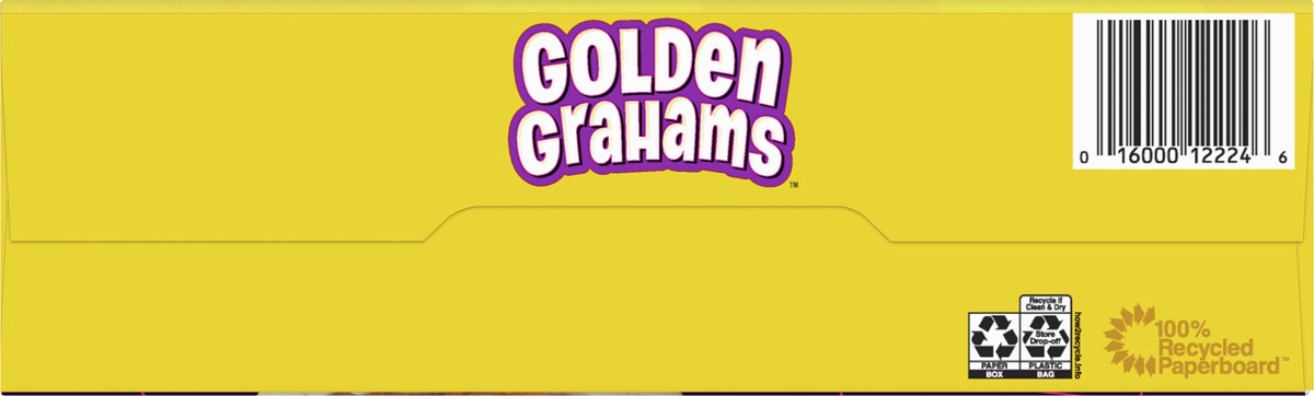 slide 4 of 9, Golden Grahams Breakfast Cereal, Graham Cracker Taste, Made with Whole Grain, Giant Size, 27.6 oz, 27.60 oz