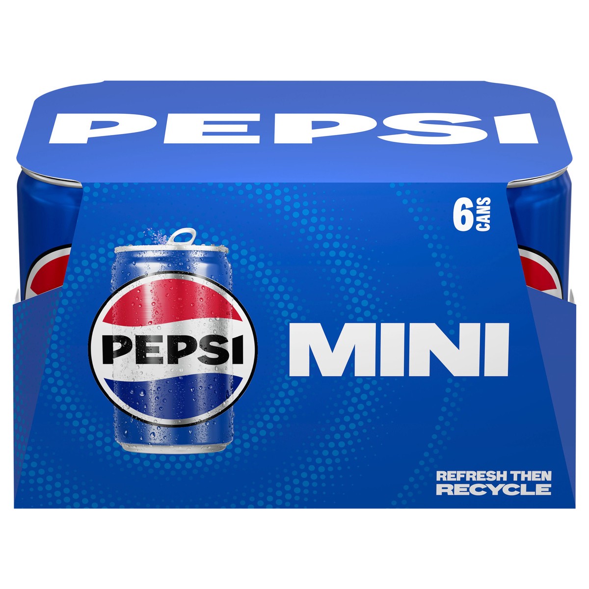 slide 7 of 11, Pepsi Mini Soda Cola 7.5 Fl Oz 6 Count, 6 ct; 7.5 oz