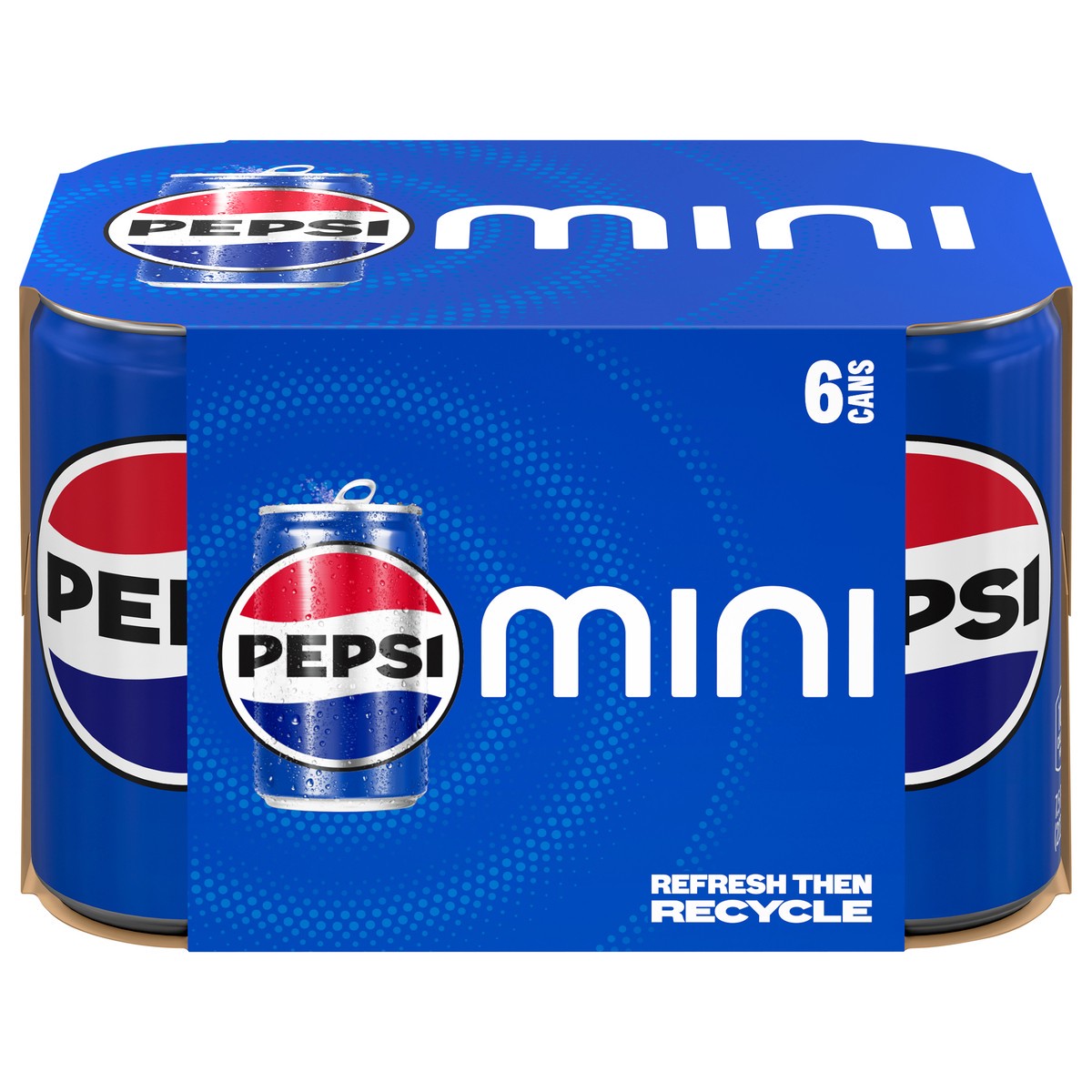 slide 1 of 11, Pepsi Mini Soda Cola 7.5 Fl Oz 6 Count, 6 ct; 7.5 oz
