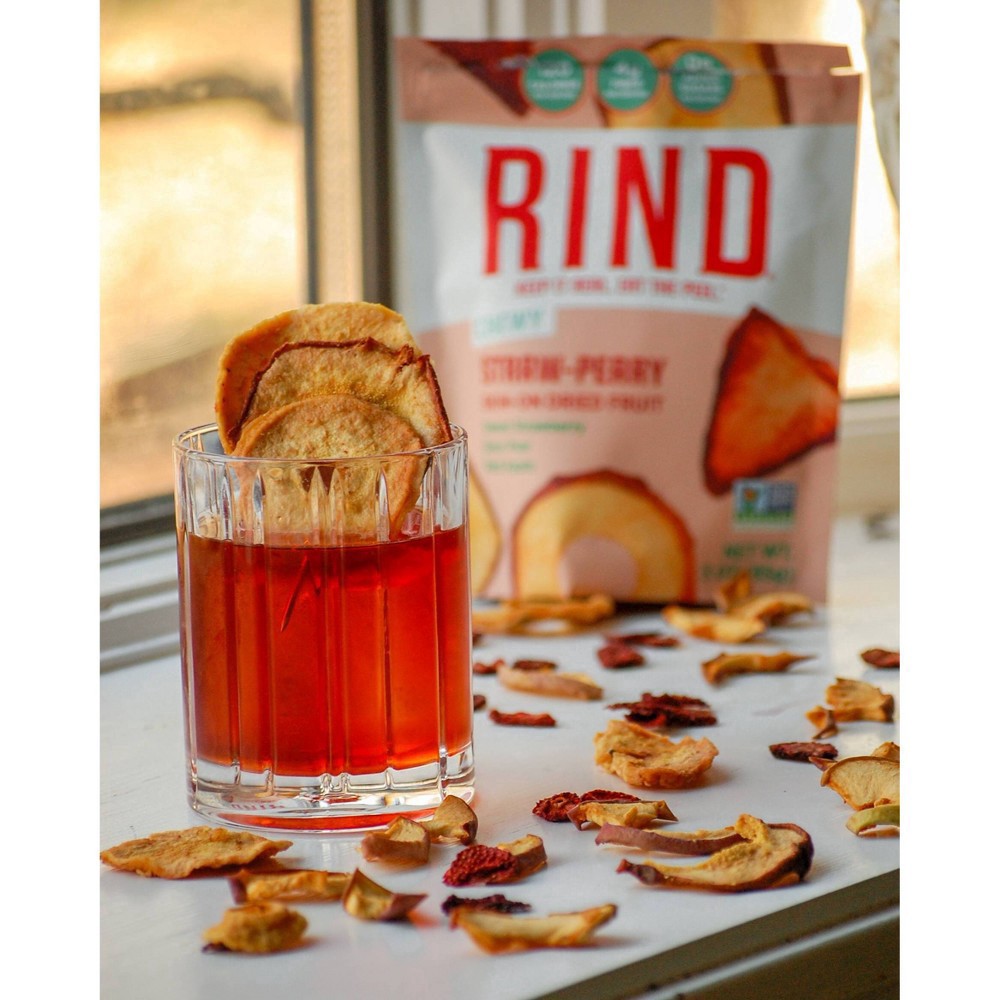 slide 6 of 8, RIND Strawpeary Blend Dried Fruit, 3 oz