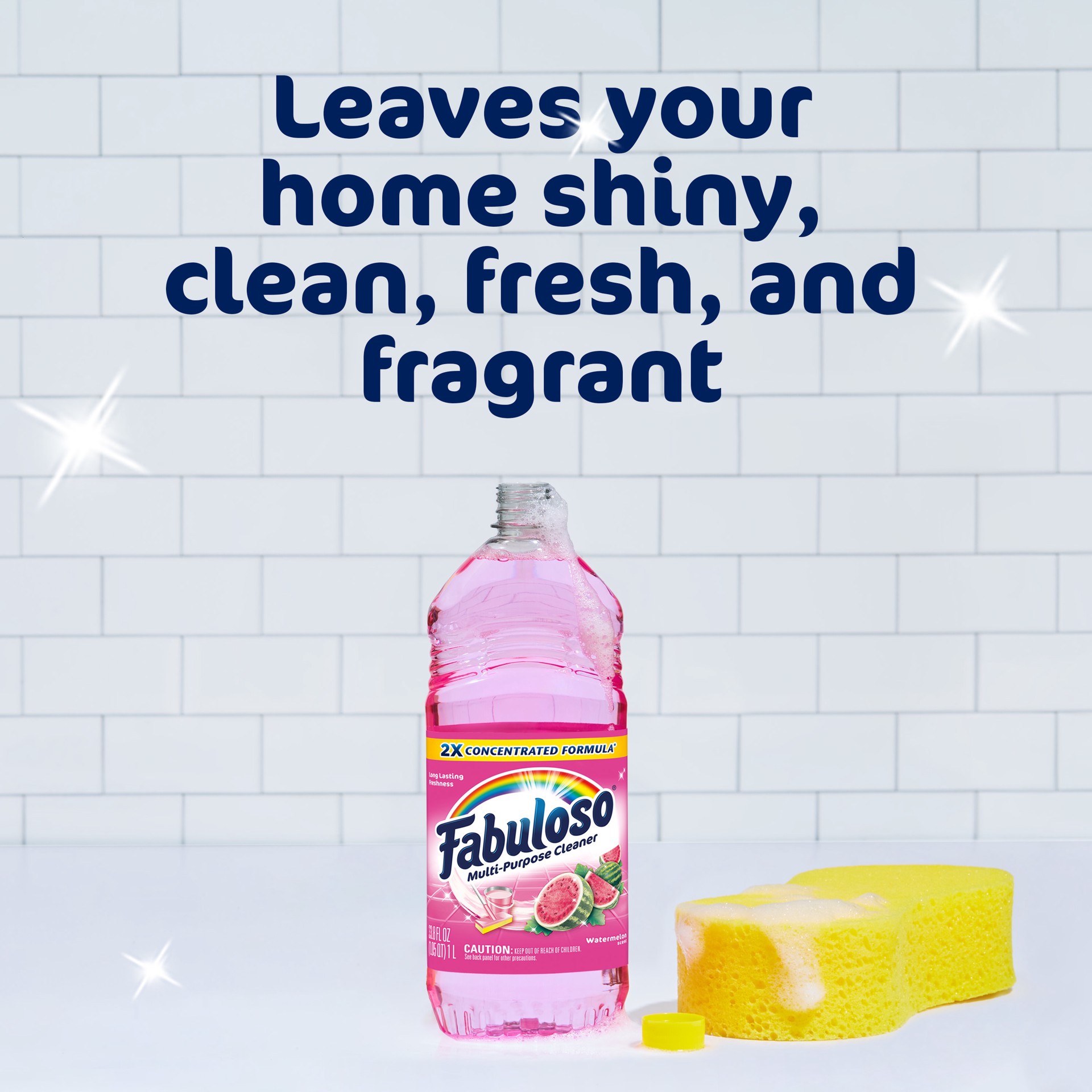 slide 4 of 10, Fabuloso Watermelon, 33.8 oz