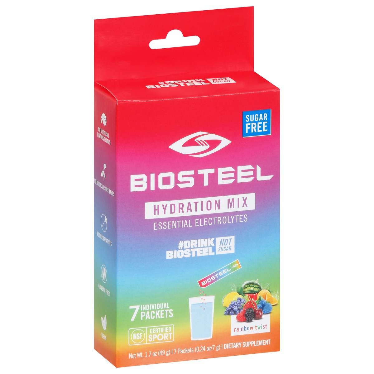 slide 3 of 9, Biosteel Hyd Mix Rainbow, 1.7 oz