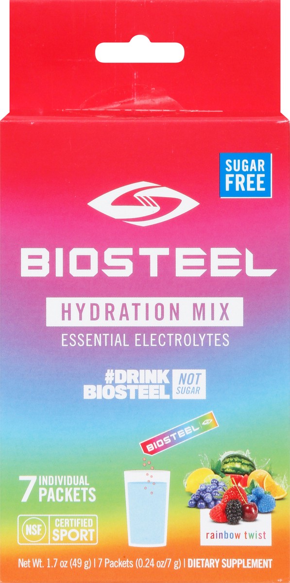 slide 2 of 9, Biosteel Hyd Mix Rainbow, 1.7 oz