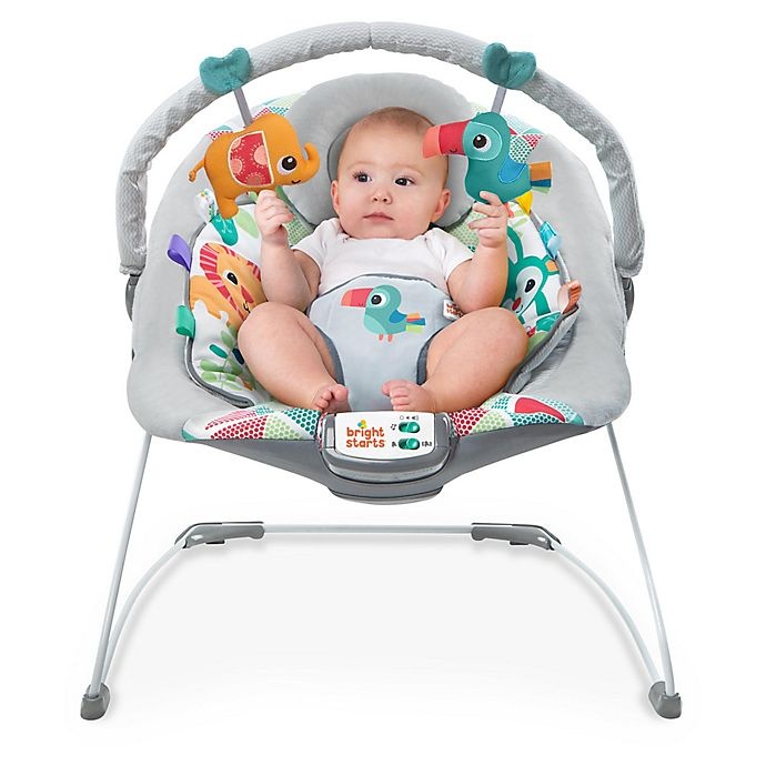 slide 3 of 10, Bright Starts Toucan Tango Bouncer, 1 ct