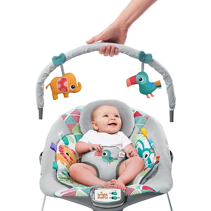 slide 4 of 10, Bright Starts Toucan Tango Bouncer, 1 ct