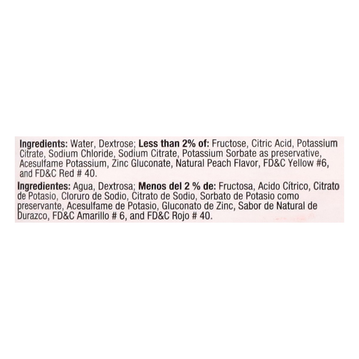 slide 13 of 13, Suero Oral Peach Flavor Oral Electrolyte Solution 33.8 fl oz, 33.8 fl oz