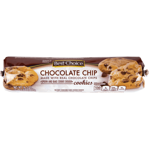 slide 1 of 1, Best Choice Chocolate Chip Cookie, 16.5 oz