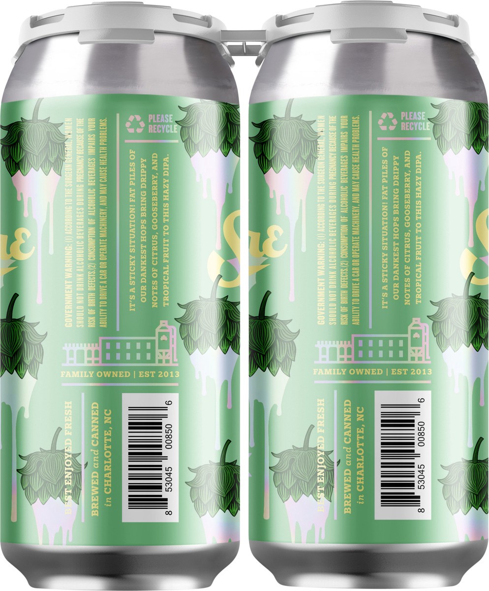 slide 2 of 6, Sycamore Hazy Double India Pale Ale Super Sticky Beer 4 - 1 pt Cans, 48 oz