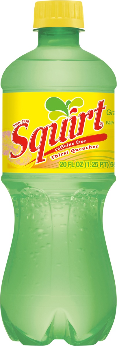 slide 7 of 9, Squirt Caffeine Free, 20 fl oz
