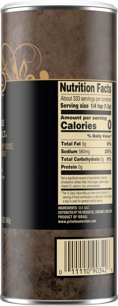 slide 5 of 6, Private Selection Coarse Mediterranean Sea Salt, 17.6 oz