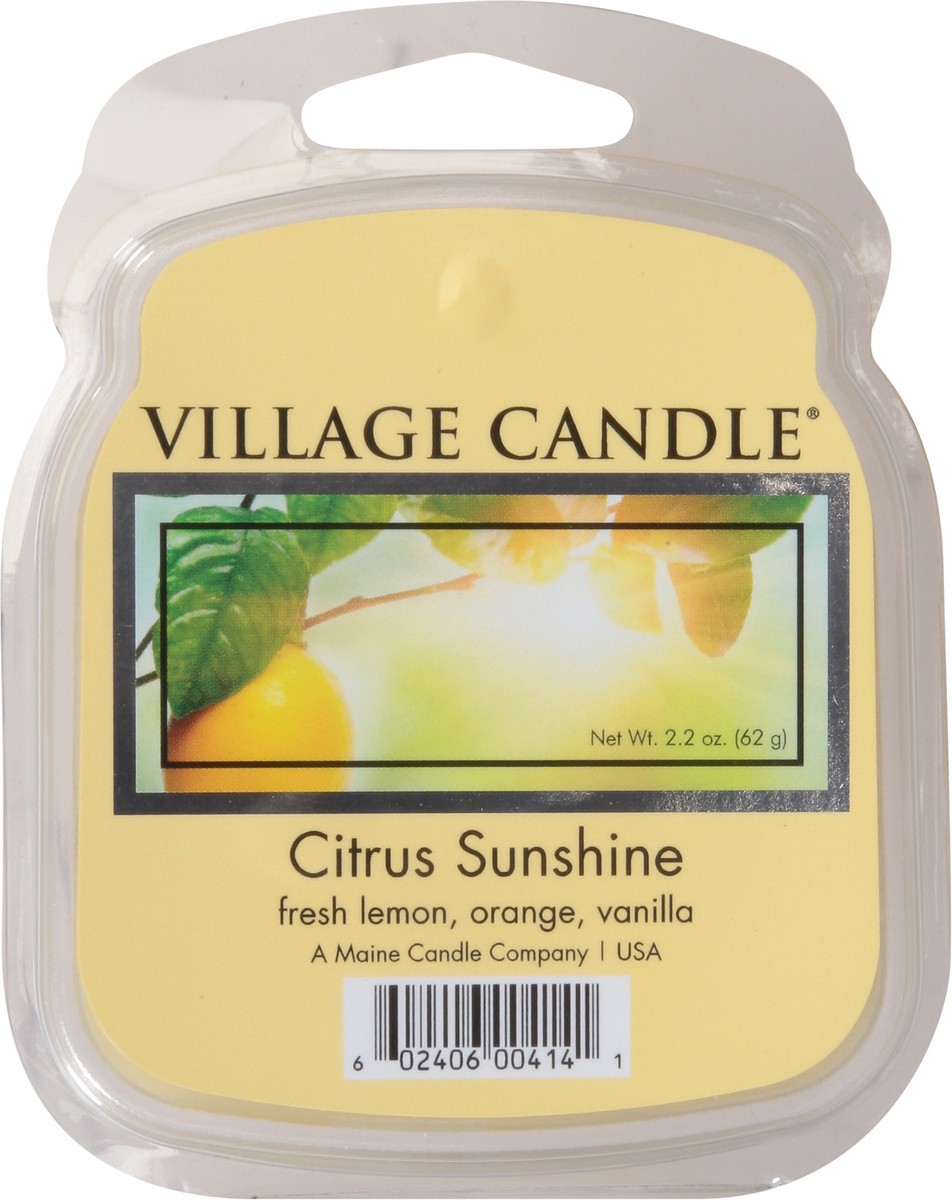 slide 2 of 11, Village Candle Citrus Sunshine Melt - 2.2 Oz, 2.2 oz