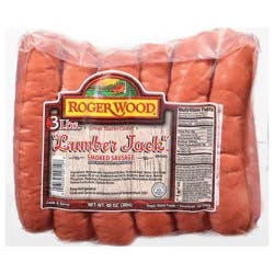 Roger Wood Lumber Jack Smoked Sausage 48 oz