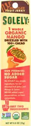 Solely Fruit Jerky Mango Cacao - 0.8 oz