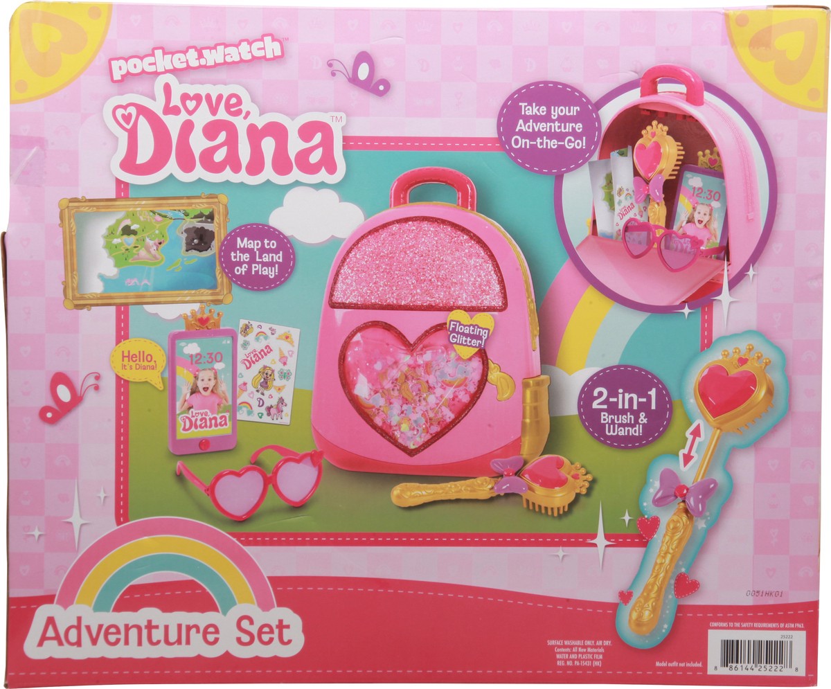 slide 6 of 11, Love Diana 3+ 2-in-1 Brush & Wand Adventure Set 1 ea, 1 ea