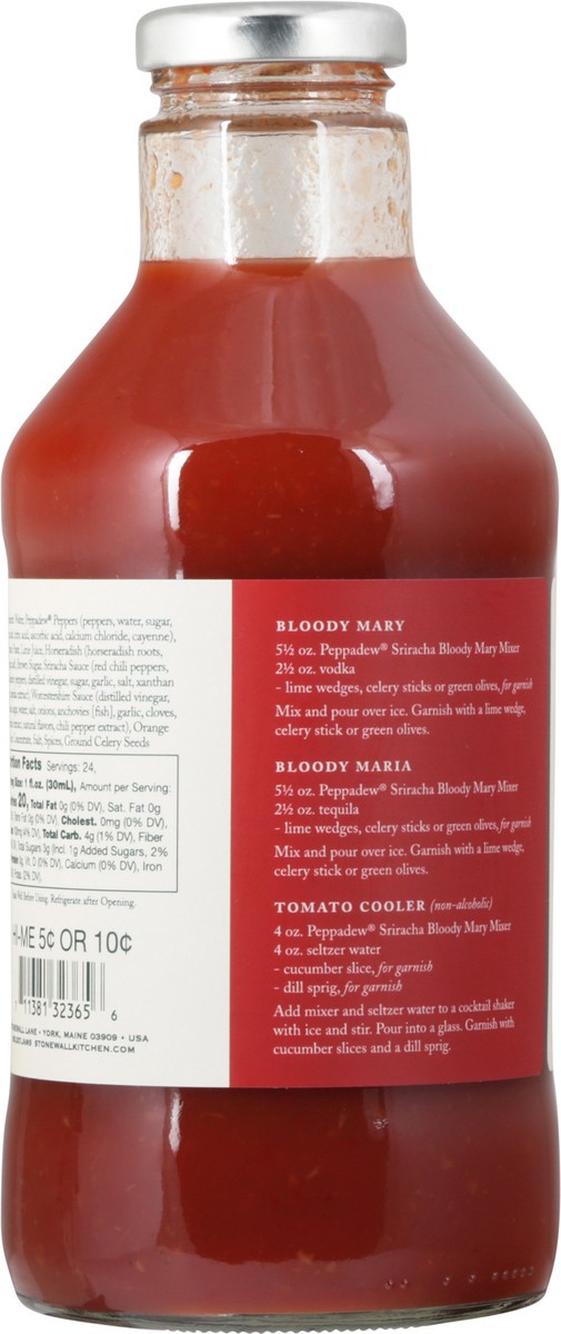 slide 11 of 13, Stonewall Kitchen Peppadew Sriracha Bloody Mary Mix - 24 fl oz, 24 fl oz