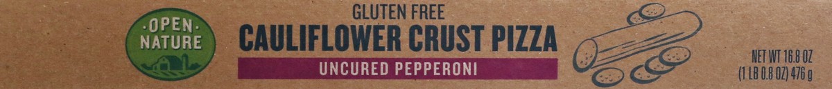 slide 2 of 13, Open Nature Cauliflower Crust Pepperoni Pizza - 16.8 OZ, 16.8 oz