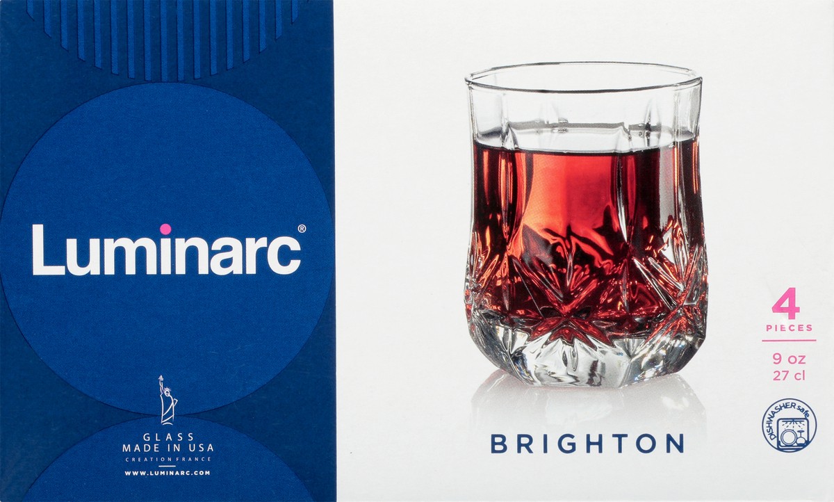 slide 3 of 11, Luminarc Brighton 9 Ounce Glass 4 ea, 4 ct