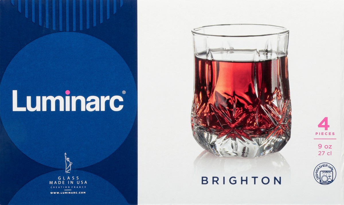 slide 6 of 11, Luminarc Brighton 9 Ounce Glass 4 ea, 4 ct