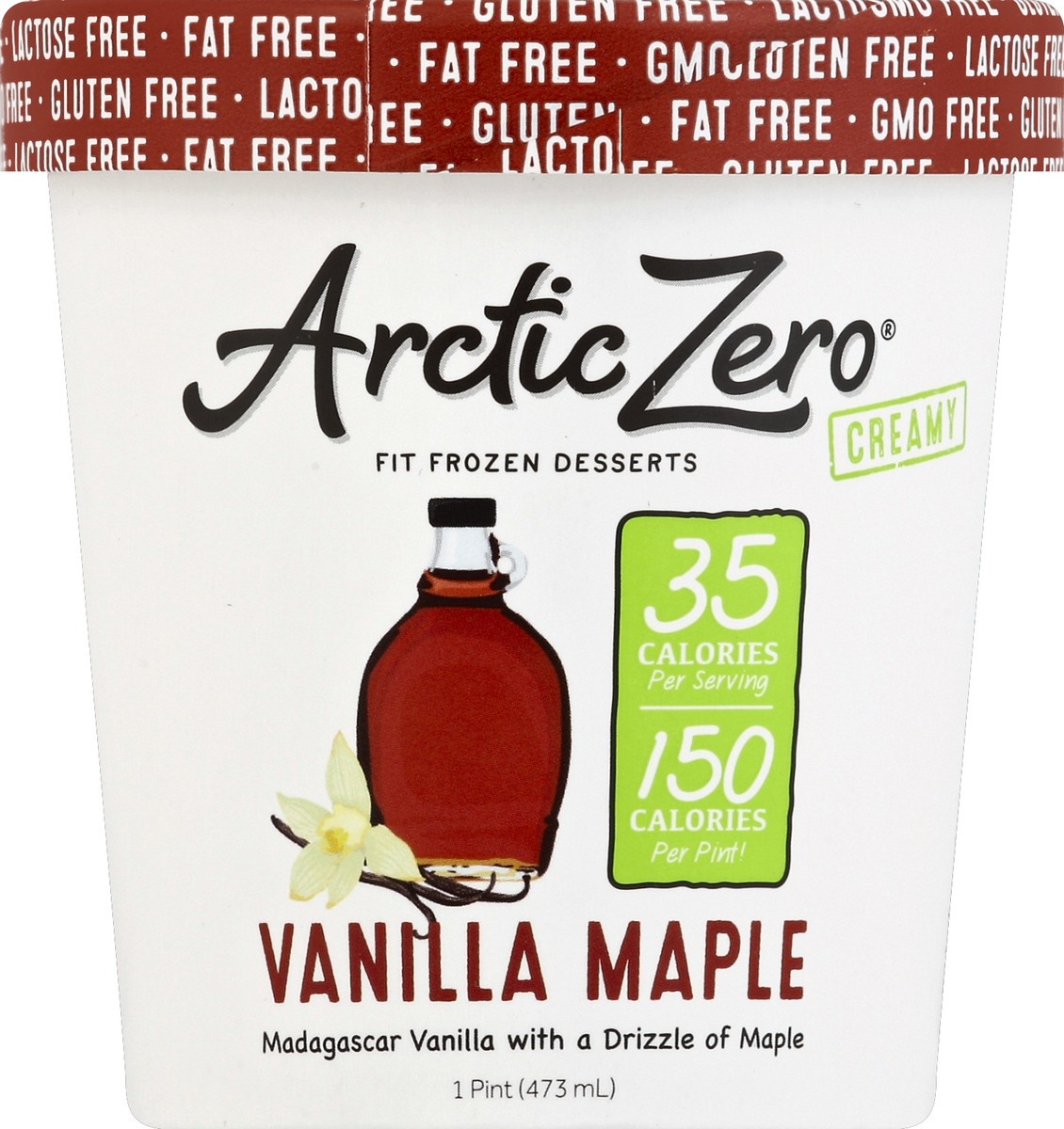 slide 3 of 3, Arctic Zero Vanilla Maple Frozen Desserts, 1 pint