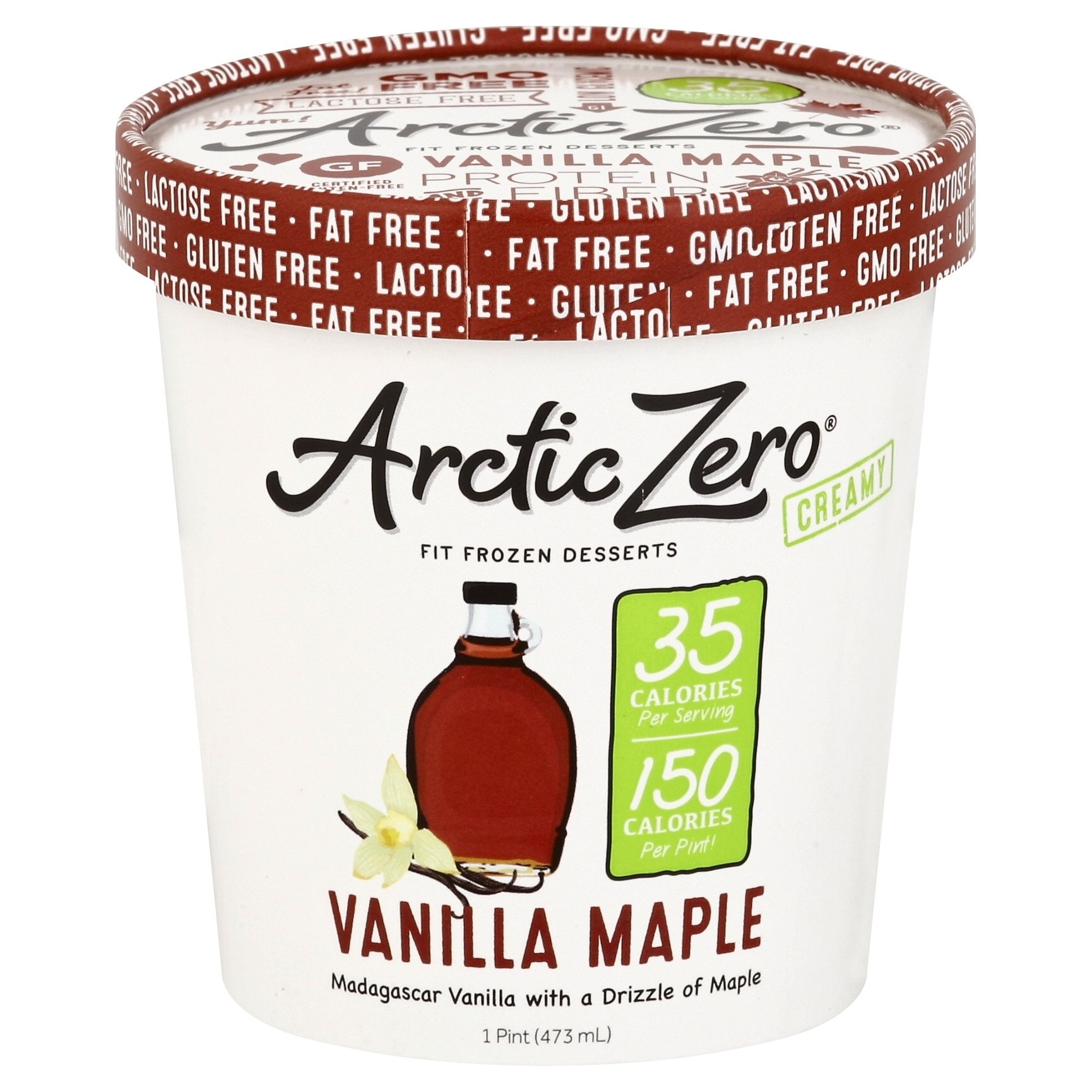 slide 1 of 3, Arctic Zero Vanilla Maple Frozen Desserts, 1 pint