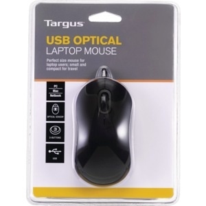 slide 1 of 1, Targus USB Optical Laptop Mouse, 1 ct