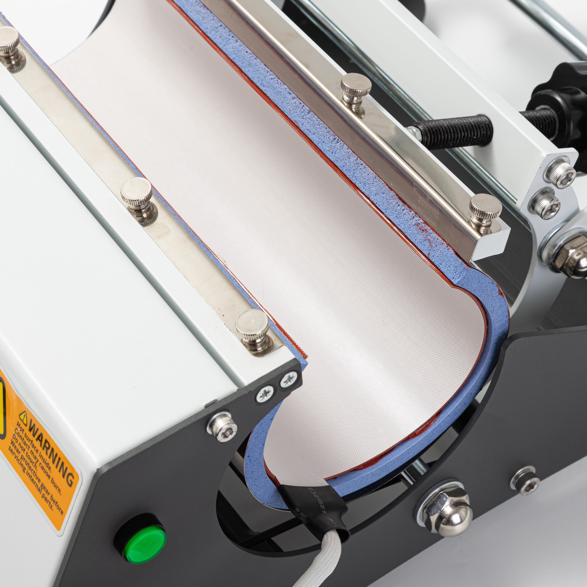 slide 4 of 13, Craft Express White Elite Pro Tumbler Heat Press, accommodates tumblers up to 30 fl. oz.