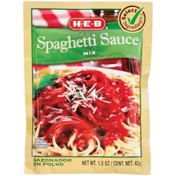 H-E-B Spaghetti Seasoning Mix