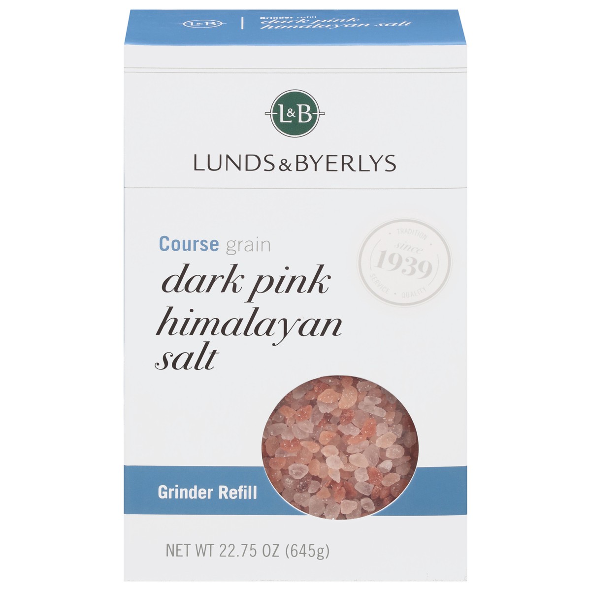 slide 2 of 4, Lunds & Byerlys Course Grain Dark Pink Himalayan Salt 22.75 oz, 22.75 oz
