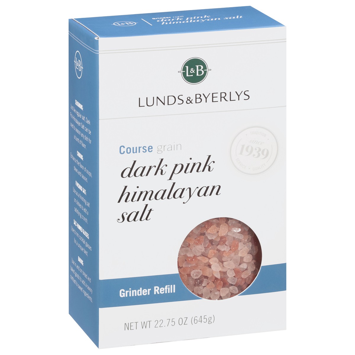 slide 3 of 4, Lunds & Byerlys Course Grain Dark Pink Himalayan Salt 22.75 oz, 22.75 oz